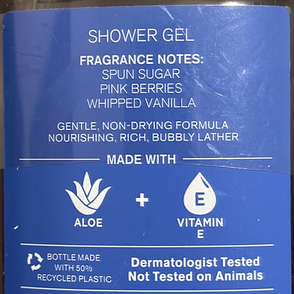 ‼️SOLD‼️ FINAL SALE‼️ New!💫Cotton Candy Clouds Shower Gel by Bath & Body Works 🍬 - Picture 4 of 4